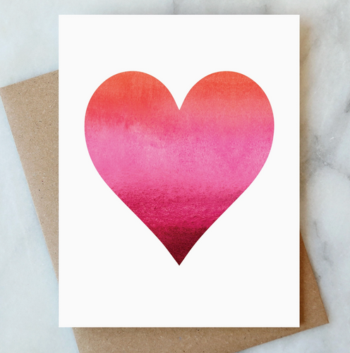 Big Heart Love Greeting Card | Valentine