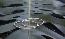 14k Gold Filled - Hammered To Perfection Bangle