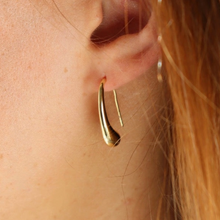 Golden Drop Earrings