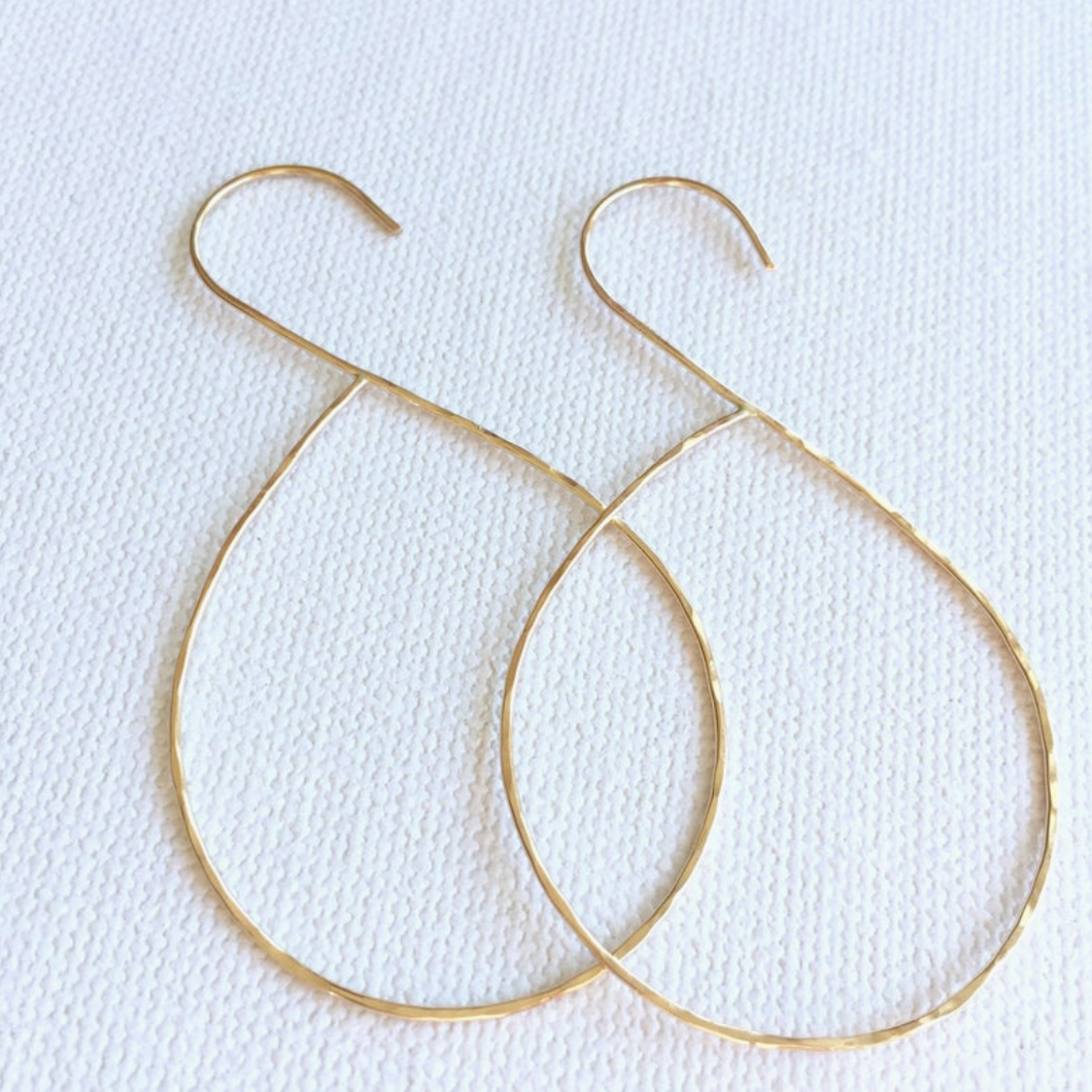 Modern S Hook Earrings