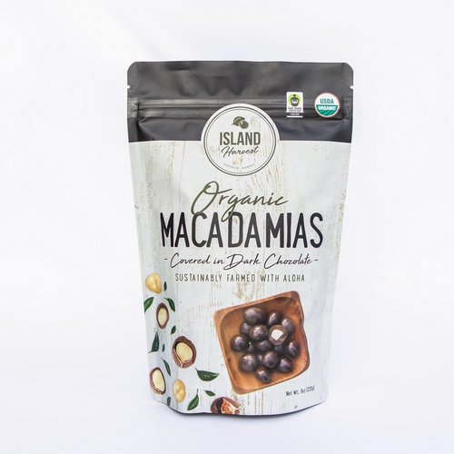 Organic Macadamias with Dark Chocolate