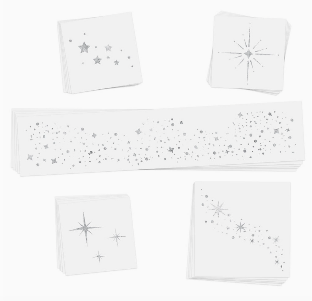 Starlight Metallic Temporary Tattoo Variety Set