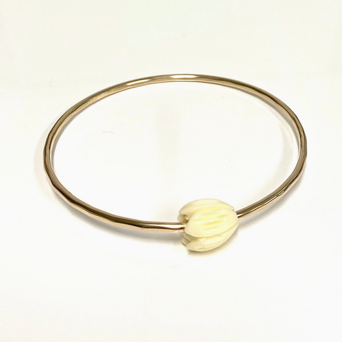 Pikake Bead Bangle