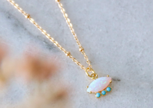 Opal and Turquoise Necklace