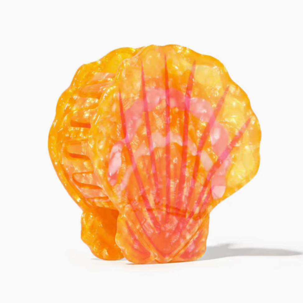 Sunrise Shell Claw Clip