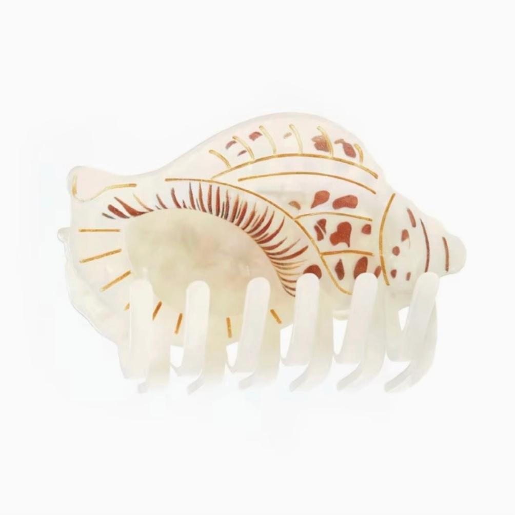 Conch Shell Claw Clip