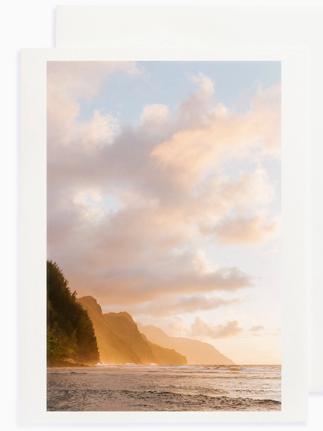 Ke'e Greeting Card