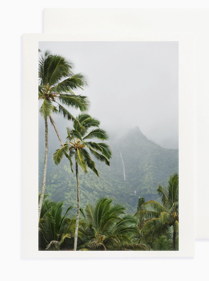 Wai'oli Falls Greeting Card