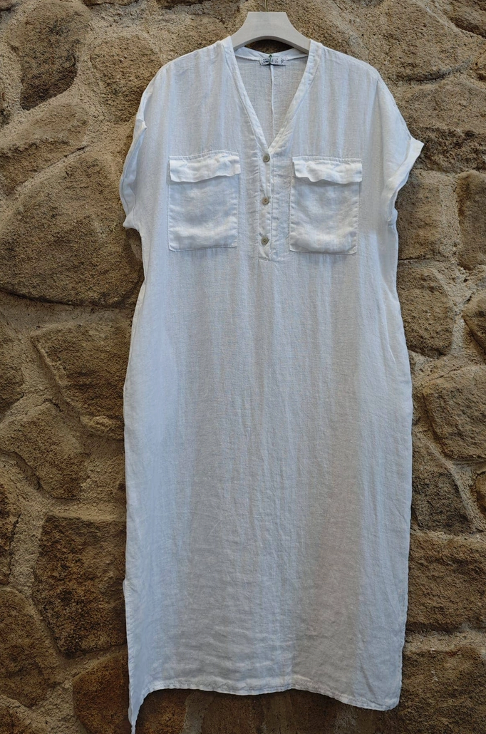 NO'I Lei Linen Dress