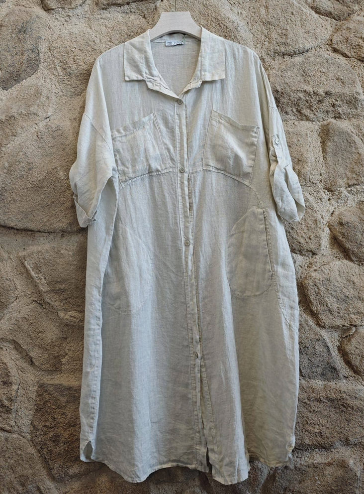 NO'I Lani Linen Dress