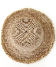 August- Raffia Bucket Hat