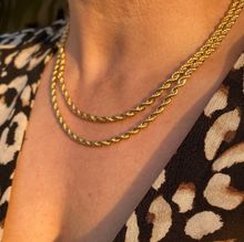 18k Gold Filled Rope Chain In 3.0mm Thickness Gold Chain Com
