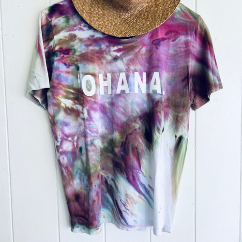 Hanalei Hand Dyed ‘OHANA Tee:S/M #14