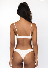 Mai Everyday Bottoms: Off White Ribbed