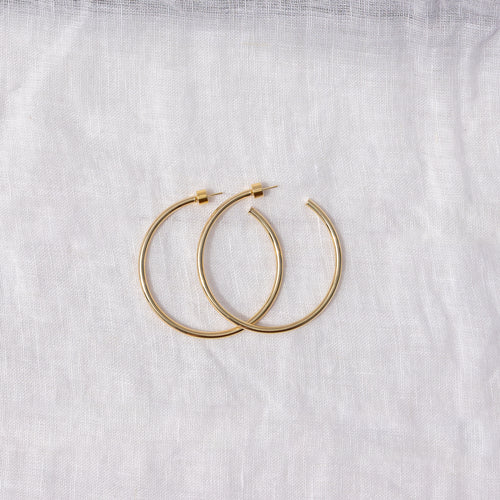 C-Hoop Earrings