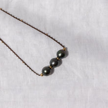 SIGAL Triple Tahitian Pearls