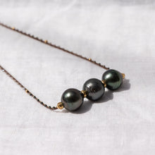 SIGAL Triple Tahitian Pearls
