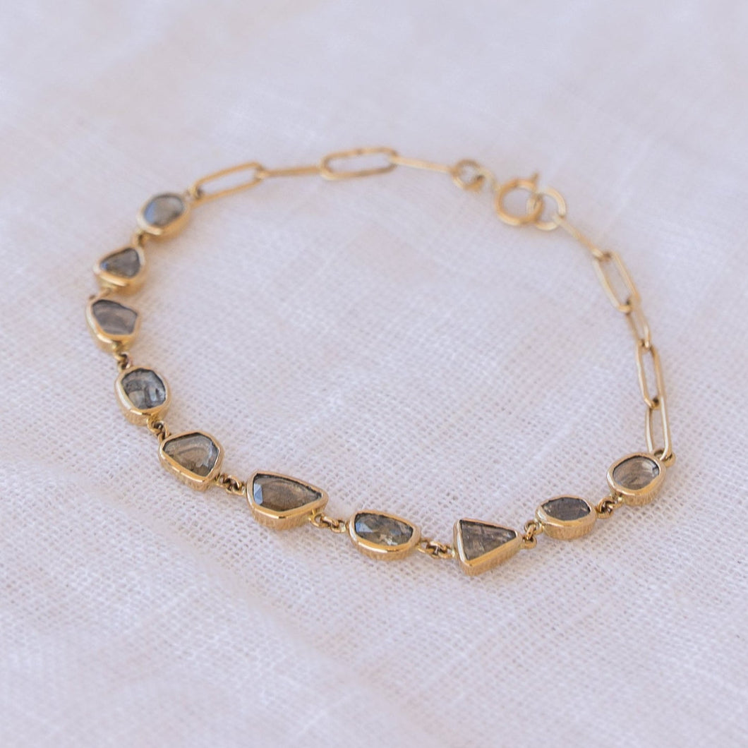 Polki Diamonds in 14kt Gold
