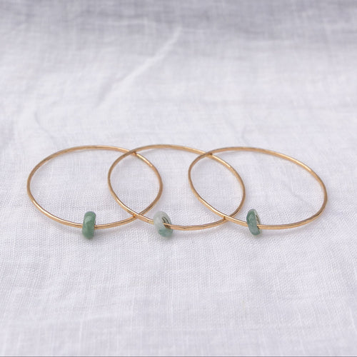 Single Jade Bangle