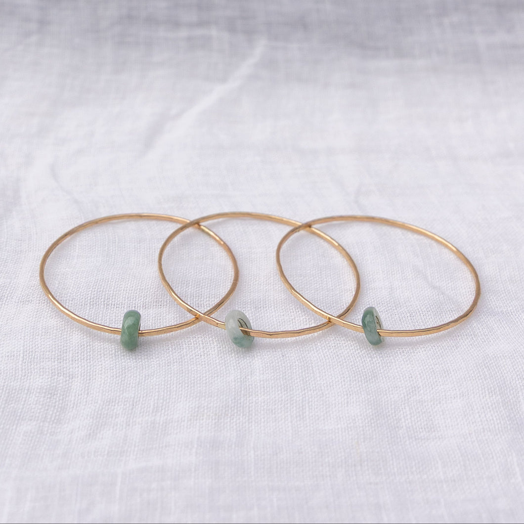 Single Jade Bangle