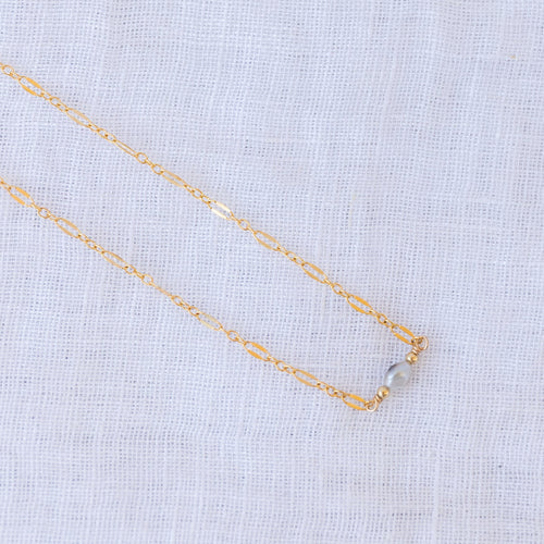 Tiny Tahitian Keshi Choker