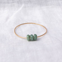 Triple Jade Bangle