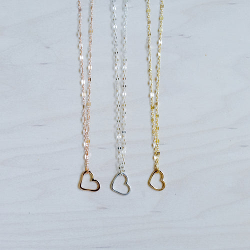 Signature Mini Heart Necklace