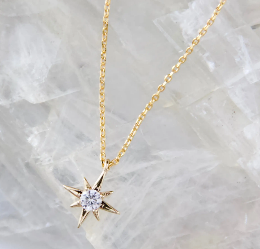 Mini Star Necklace - Gold