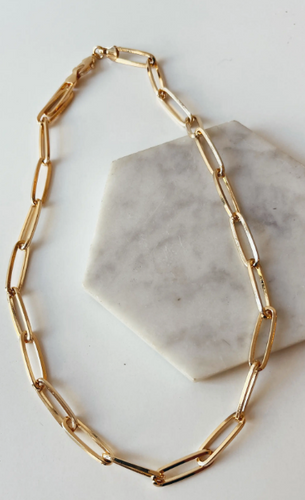 Paper Clip Necklace