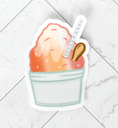 Shave Ice Sticker