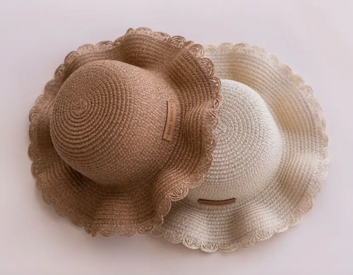 Straw Hat // Sun Hat // Baby Sun Hat // Beach Hat