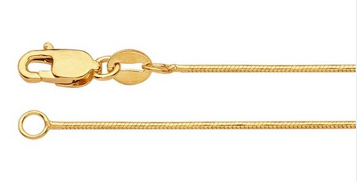 Seamed Snake Chain