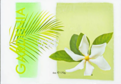 Gardenia Bar Soap w/ Kukui & Coconut Oil