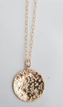 Isla Medallion Necklace - 14kt Gold Fill