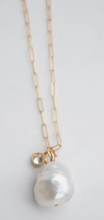 Perla Baroque Crystal Necklace - 14kt Gold Fill