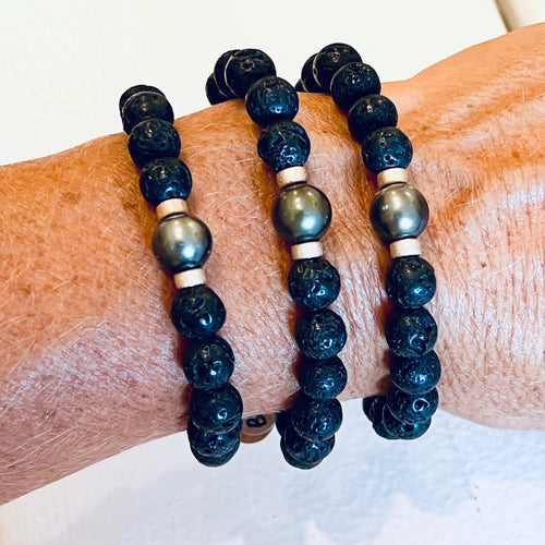 No'i Lava Tahitian Pearl