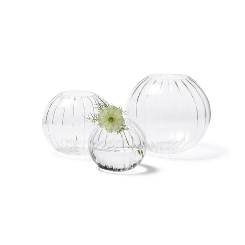 Citrine Optic Orb Vase