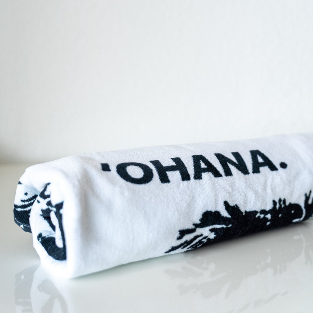 ‘OHANA. Cotton Beach Towel