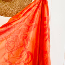 Maohi Orange Pareo