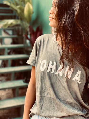 Kukui Dyed ‘OHANA Tee