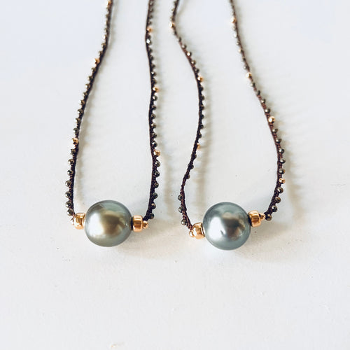 Sigal Pyrite & Tahitian Pearl
