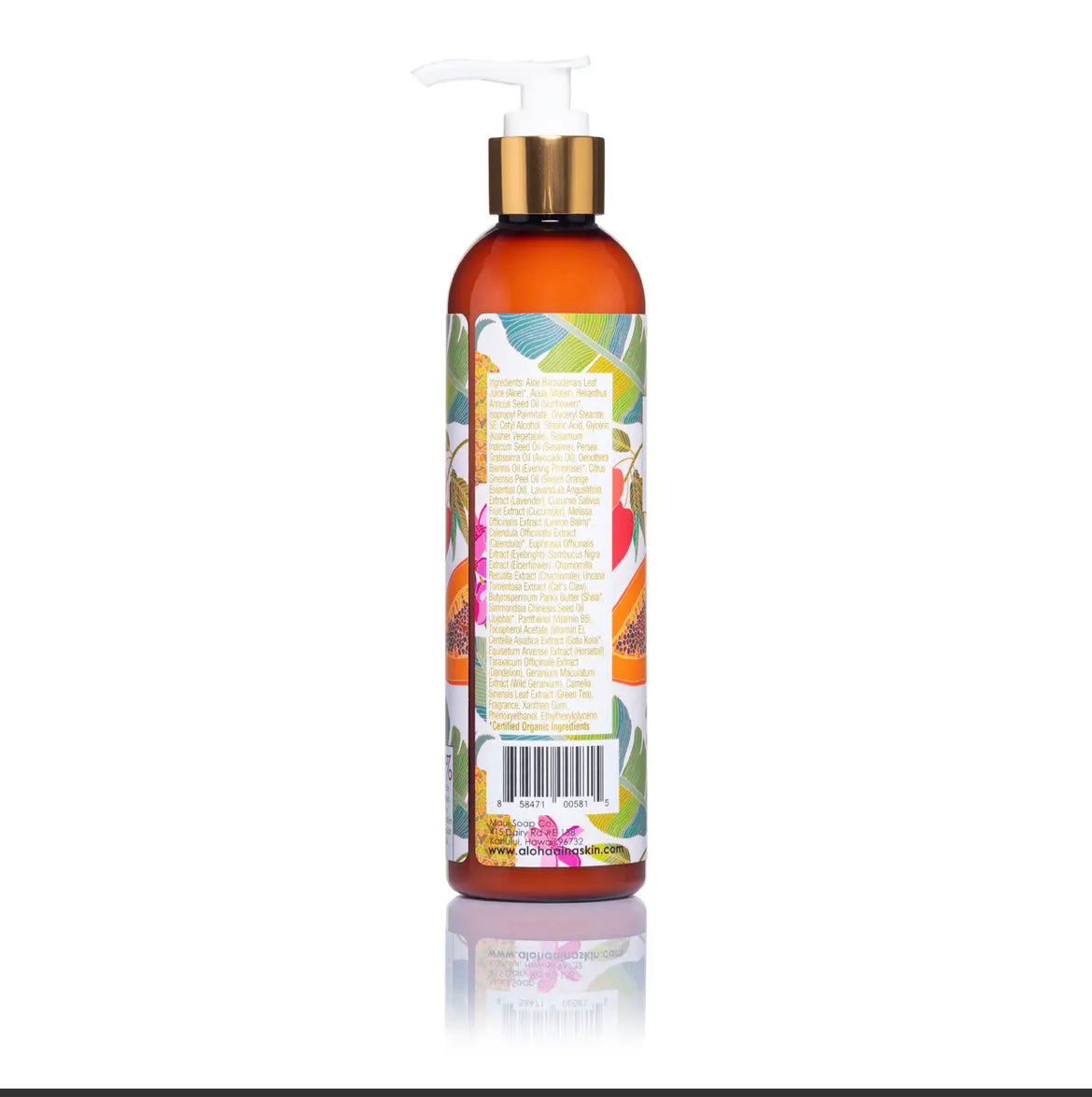 Aloha Aina Plumeria Nectar Body Lotion Ohana Shop Kauai