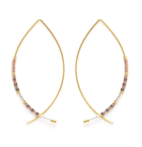 Japanese Marquise Threaders