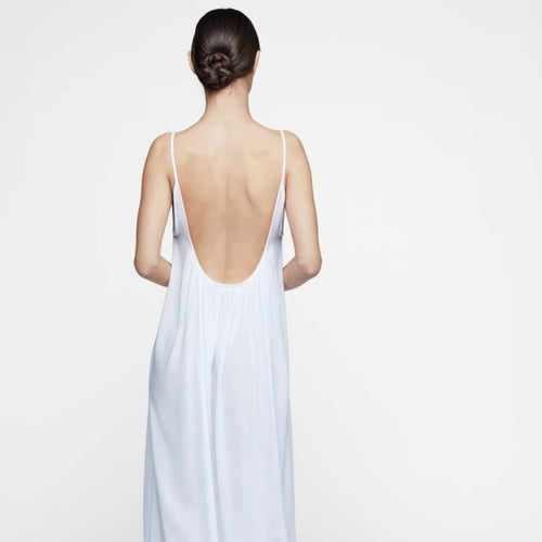 Biarritz Maxi Dress in White
