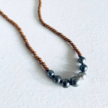 Sandalwood Tahitian Pearls Necklace