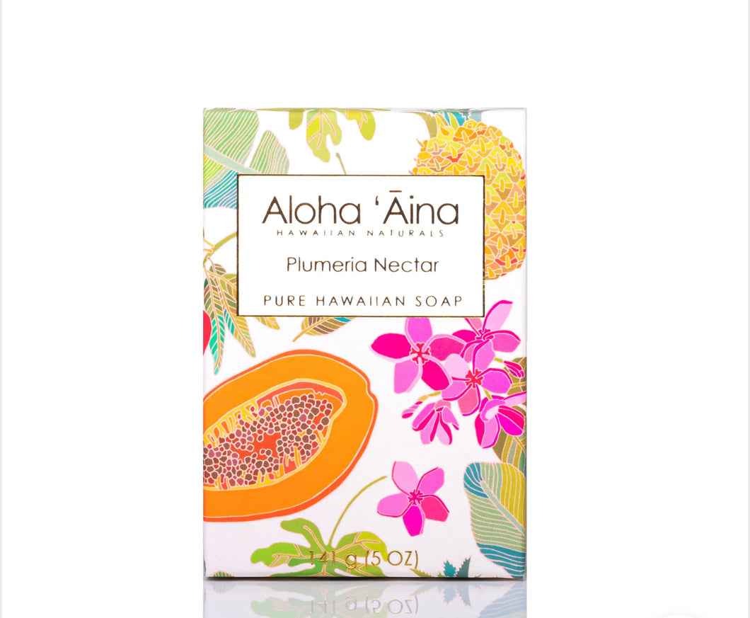 Aloha Aina Plumeria Nectar soap