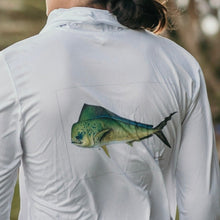 'OHANA. Mahimahi White Long Sleeve w/Hoodie