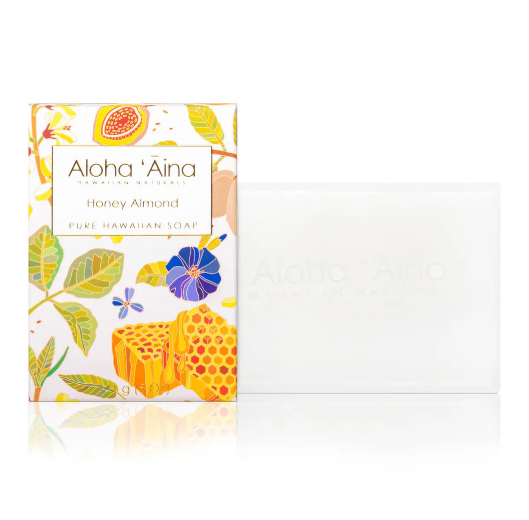 Aloha Aina Honey Almond Soap