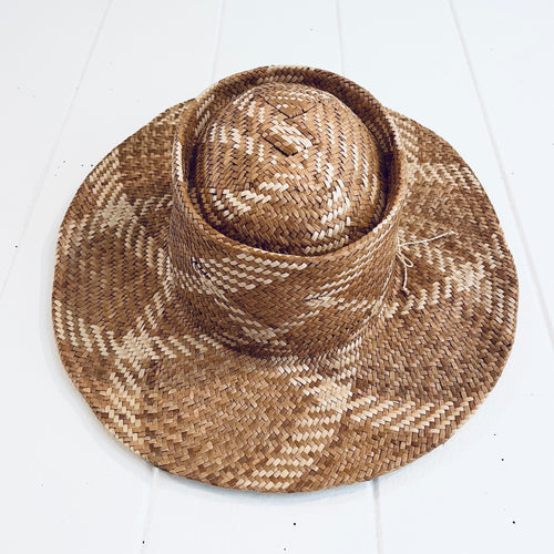 Two-tone Long Brim Kona Papale #612