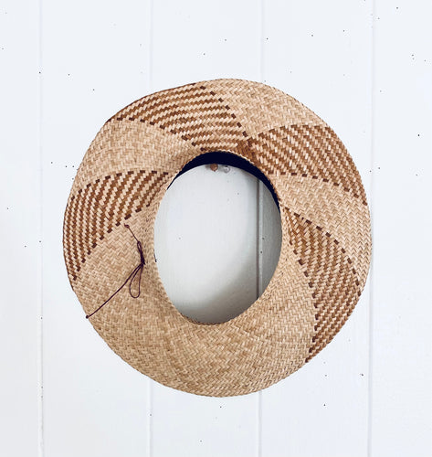 Two Tone CROWNLESS Pāpale RY101